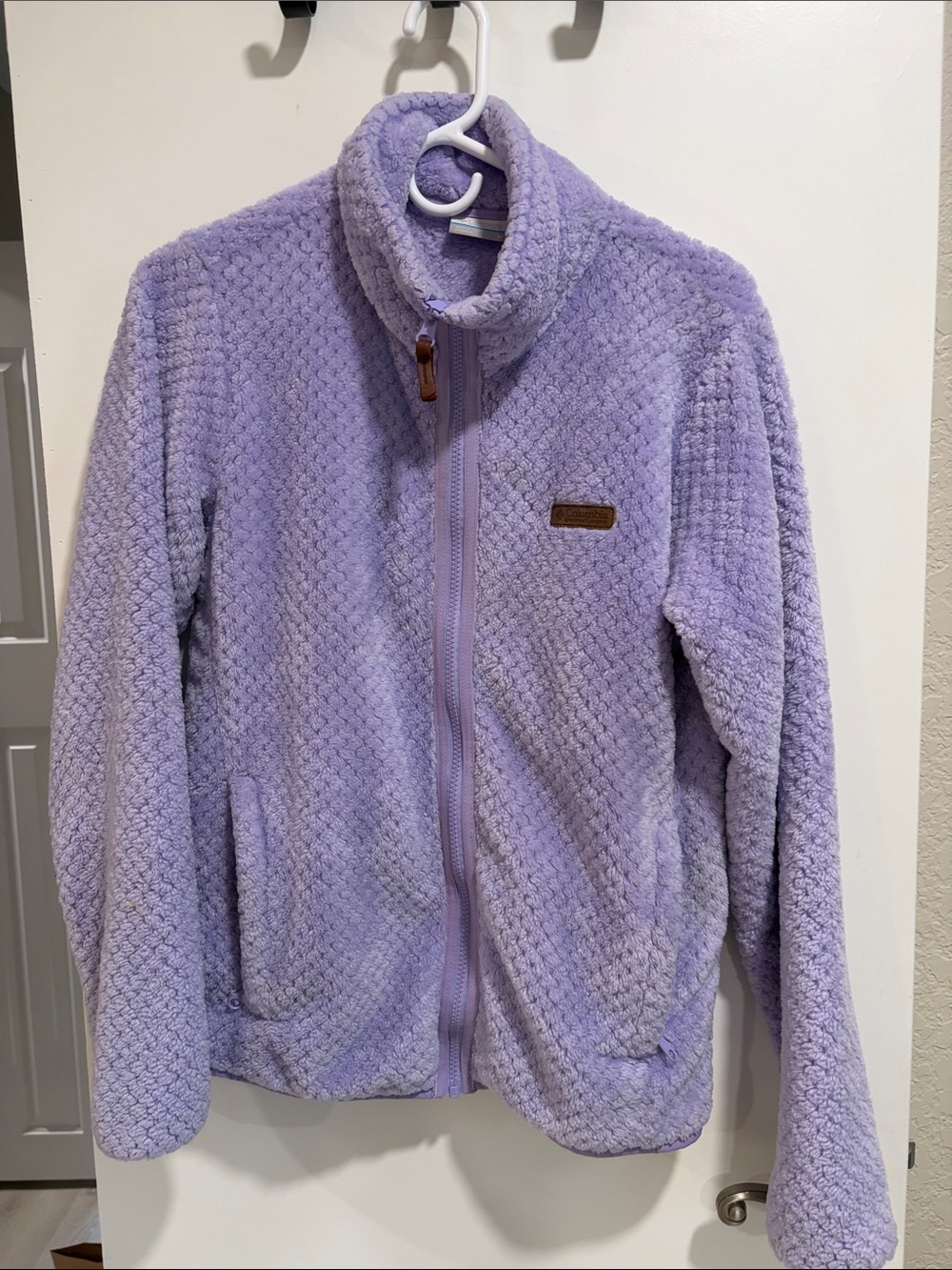 Columbia Lavender Plush Full-Zip Women's Fleece Jacket